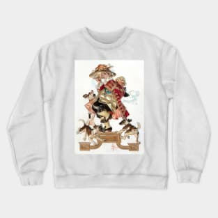 Thanksgiving Turkey, Joseph Christian Leyendecker Crewneck Sweatshirt